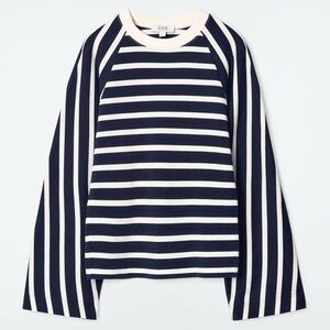 COS Striped Long Sleeve Top BNWOT